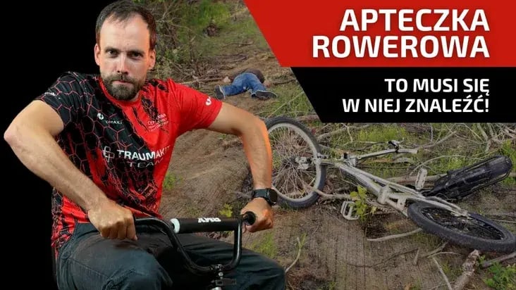 Kadr z&nbsp;filmu: Jak przygotować apteczkę rowerową?
