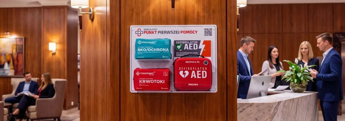 Punkt Pierwszej Pomocy w przestrzeni publicznej