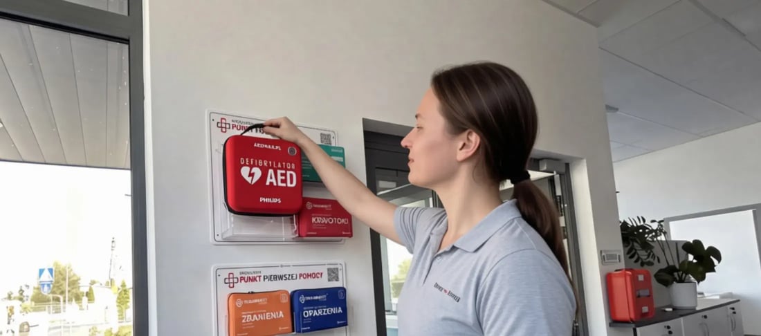 Punkt Pierwszej Pomocy w biurze