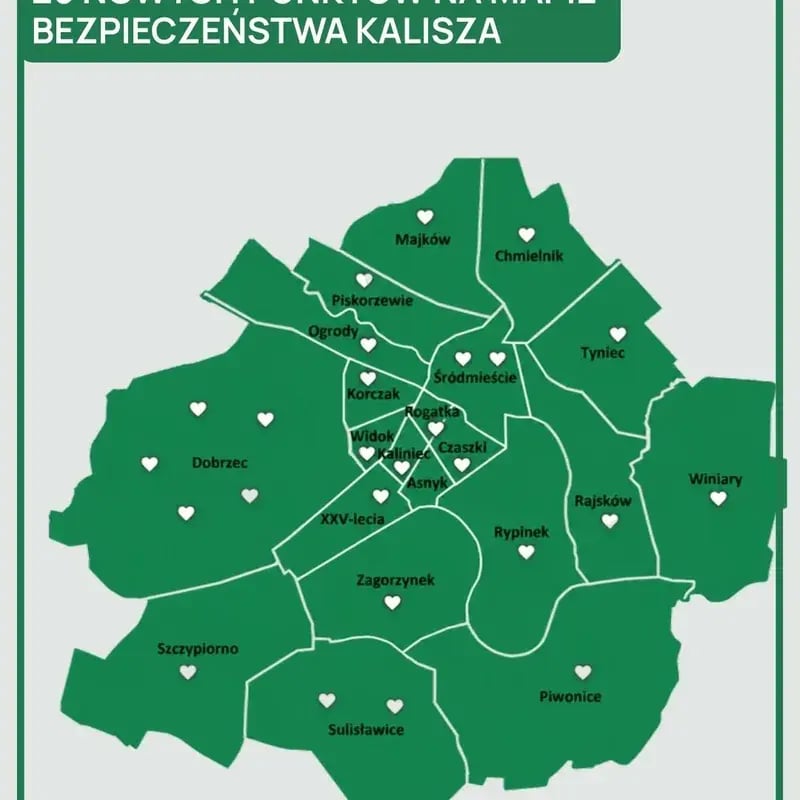 Defibrylator AED – 26 AED z Budżetu Obywatelskiego na osiedlach, Kalisz