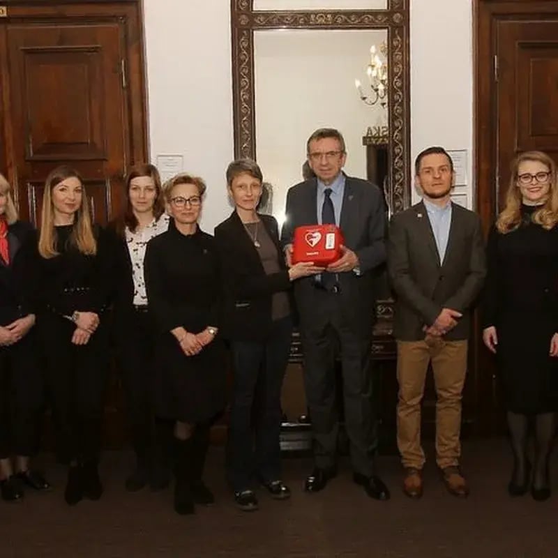 Defibrylator AED – Uniwersytet Jagielloński – Collegium Medicum, Kraków