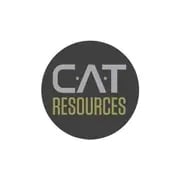 Logo CAT Resources, producenta opasek zaciskowych CAT
