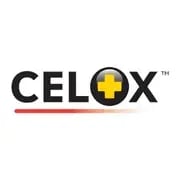 Logo Celox, producenta hemostatyków